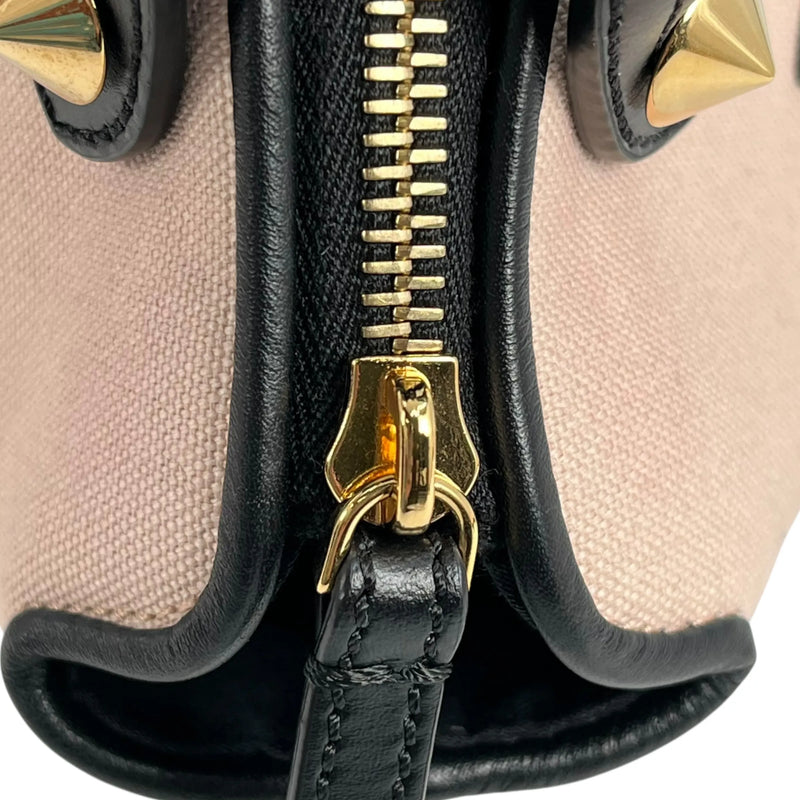 FENDI By The Way Medium Canvas × Leather Hand Bag - Pink