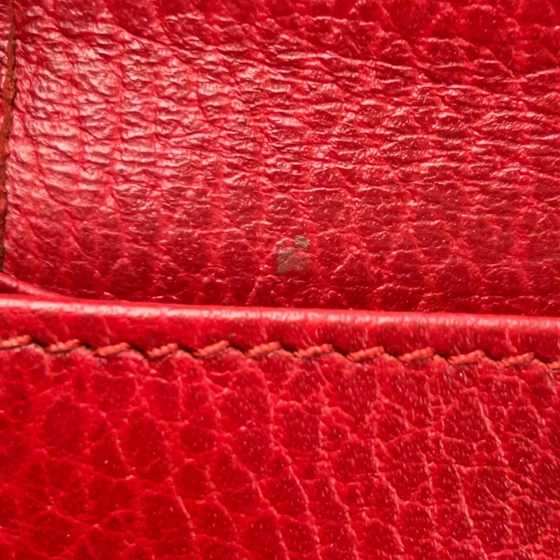 GUCCI GG Marmont Compact Wallet - Red