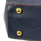 Louis Vuitton Monogram Empreinte Montaigne BB Hand Bag - Navy