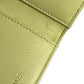 CHANEL Materasse Lambskin Card Case - Lime Yellow