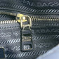 PRADA Nylon Quilting Chain Shoulder Bag - Navy