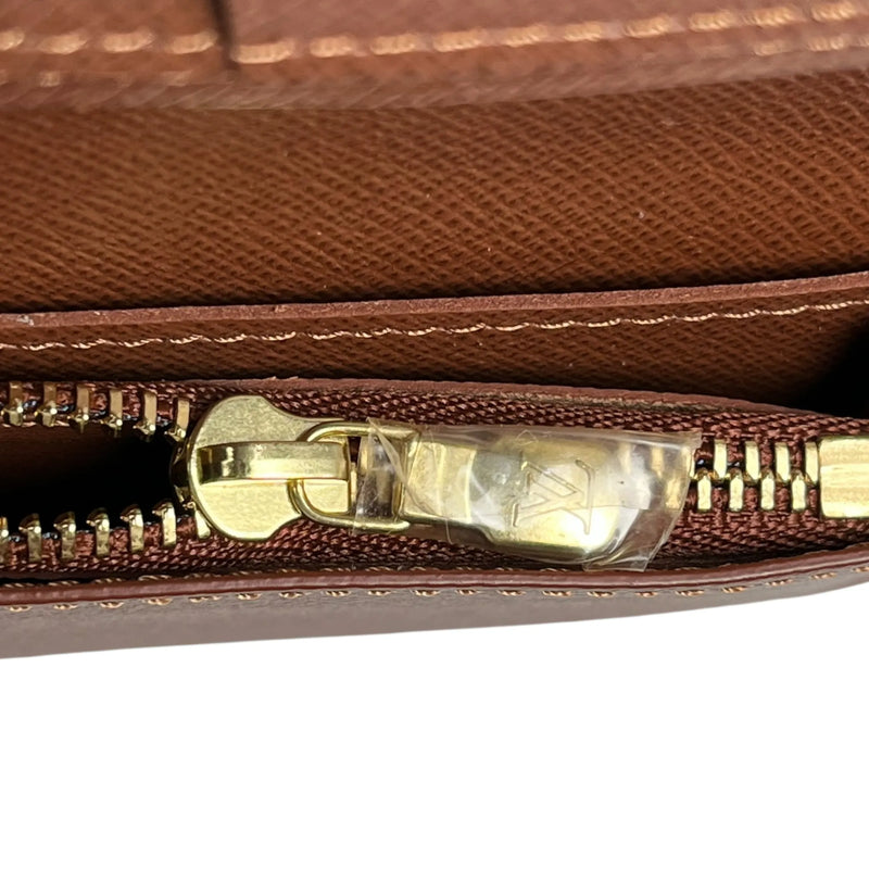 Louis Vuitton Monogram Portefeuille Brazza Long Wallet - Brown