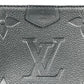 Louis Vuitton Monogram Empreinte Multi Pochette Hand Bag - Black