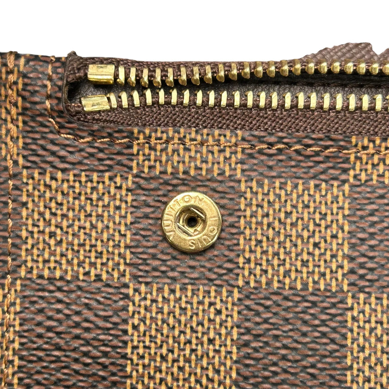Louis Vuitton Damier Portefeuille Accordion Long Wallet - Brown