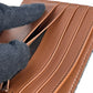 FENDI FF Denim Compact Wallet - Blue