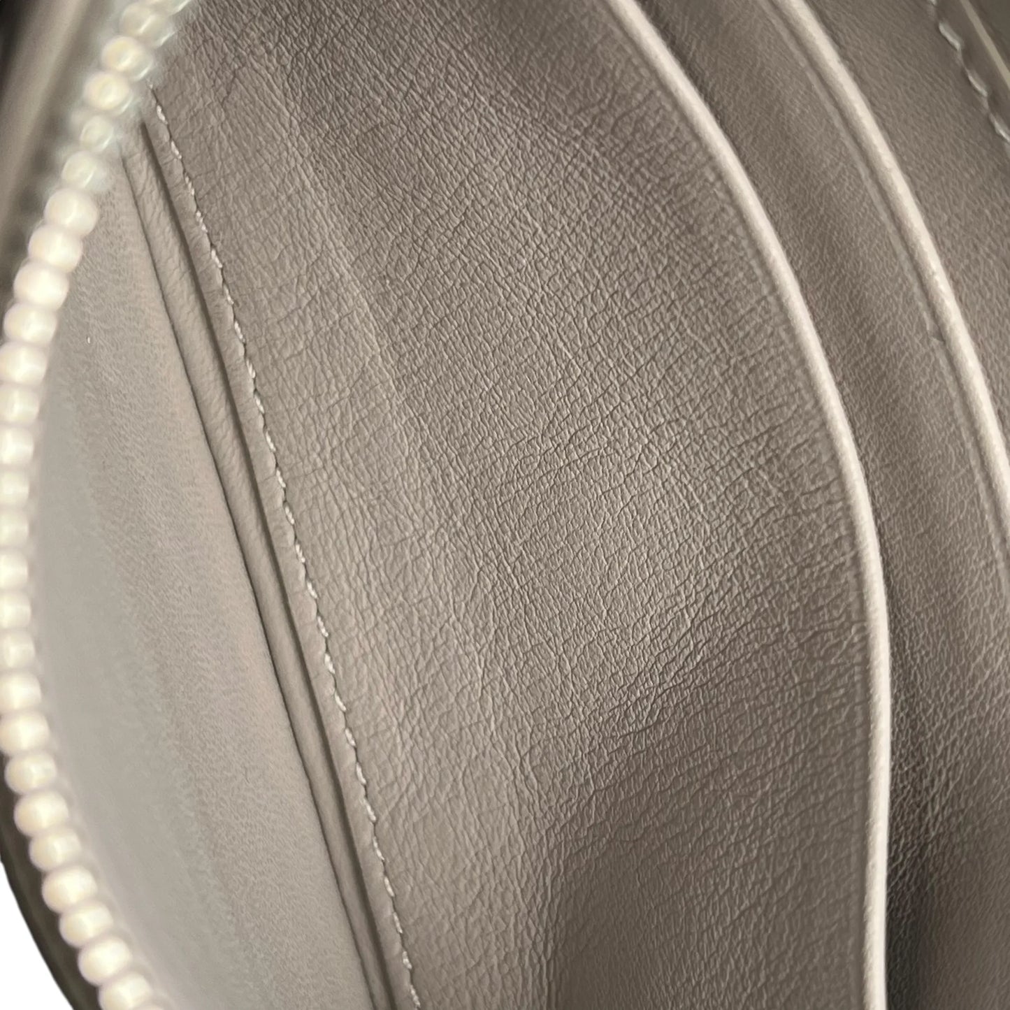 CELINE Two-Tone Key Ring Coin Case - Gray and Blue 