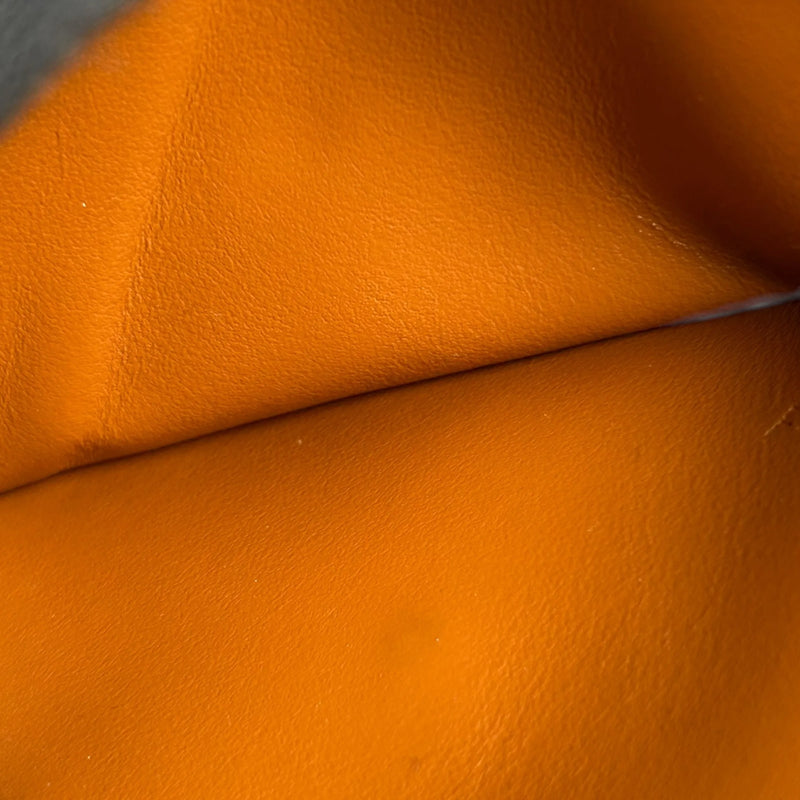 CELINE Triomphe Canvas Small Flap Compact Wallet - Dark Brown 