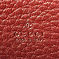 GUCCI Dionysus GG Supreme Chain Wallet - Red