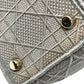 Christian Dior Lady Dior Handbag Shoulder Bag - Gray 