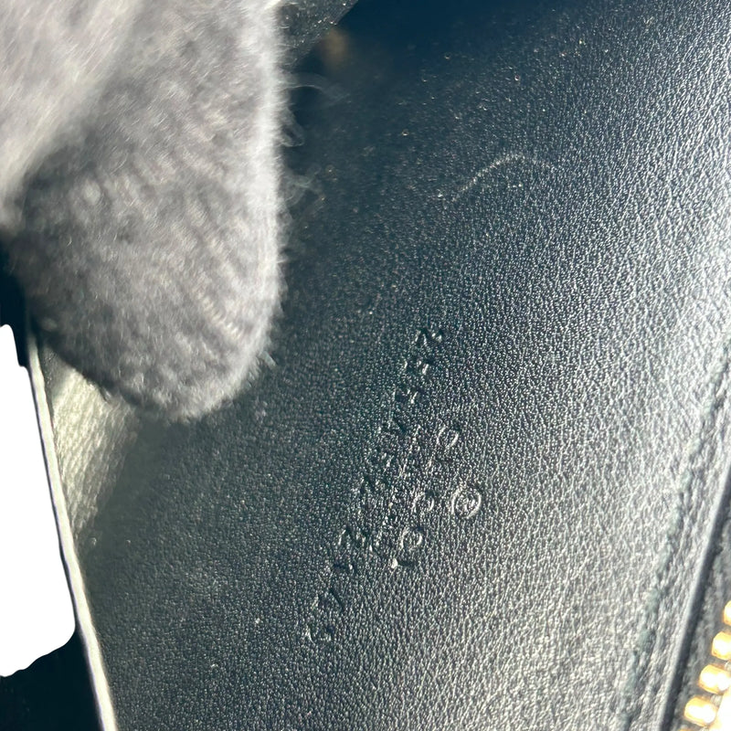 GUCCI グッチシマ GGパターン レザー コインケース - ブラック