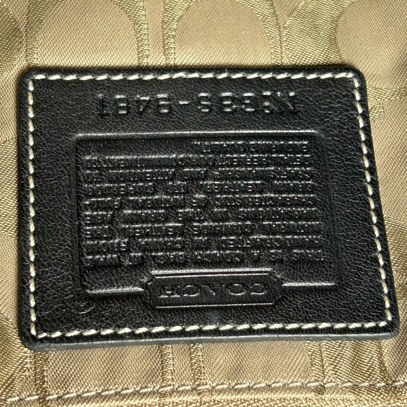 Coach ソーホー クロスボディ メッセンジャー レザー ショルダーバッグ - ブラック