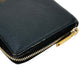 Saint Laurent YSL logo leather Round zip wallet