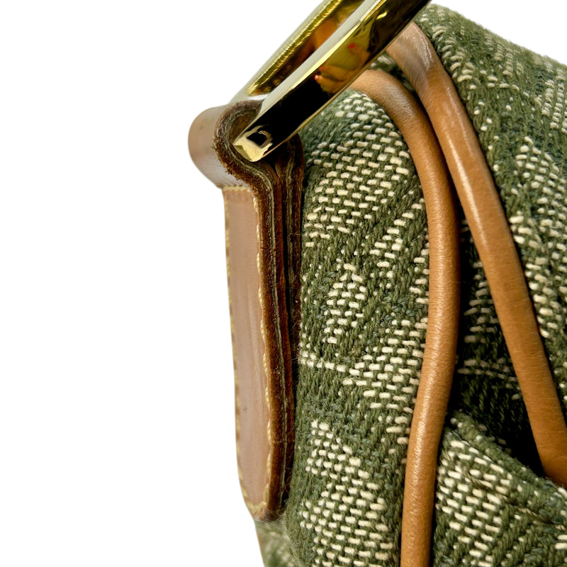 Dior Saddle Trotte canvas Shoulder Bag