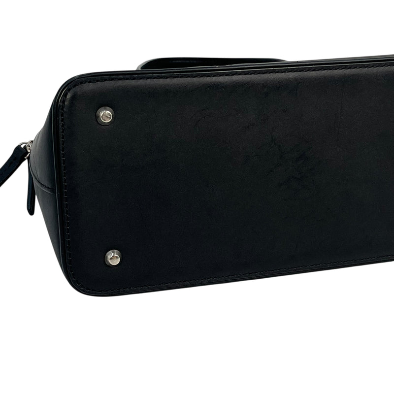 BURBERRY Leather Hand Bag - Black