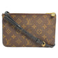 Louis Vuitton Monogram Pochette Accessories Chain Shoulder Bag
