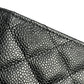 CHANEL Materasse Caviar Skin Classic Flap Long Wallet - Black