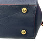Louis Vuitton Monogram Empreinte Montaigne BB Hand Bag - Navy
