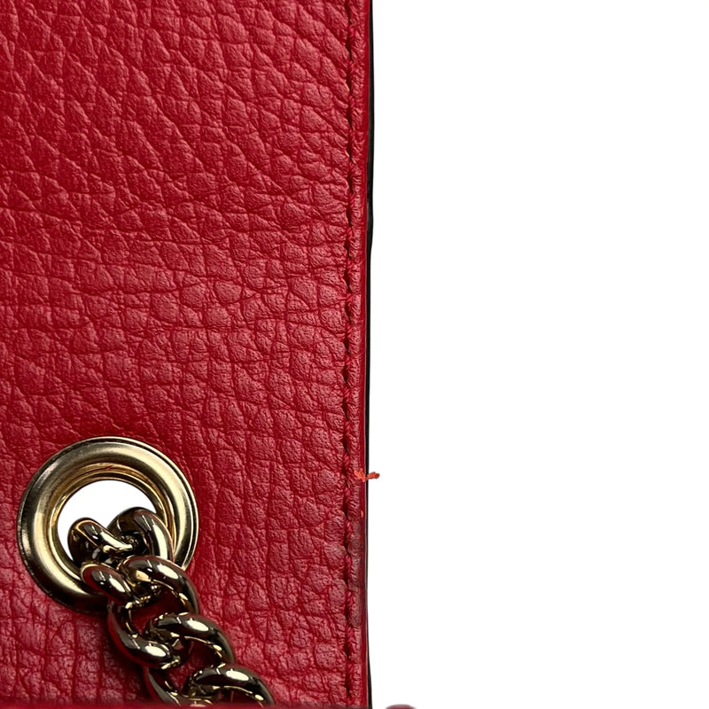 GUCCI Interloking G Shoulder Bag - Red