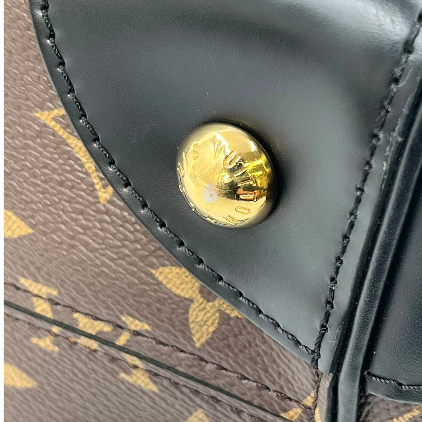 Louis Vuitton Phenix PM Monogram Hand Bag - Brown