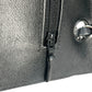 CHANEL Double Flap Bag Calf Chain Shoulder Bag - Black / White
