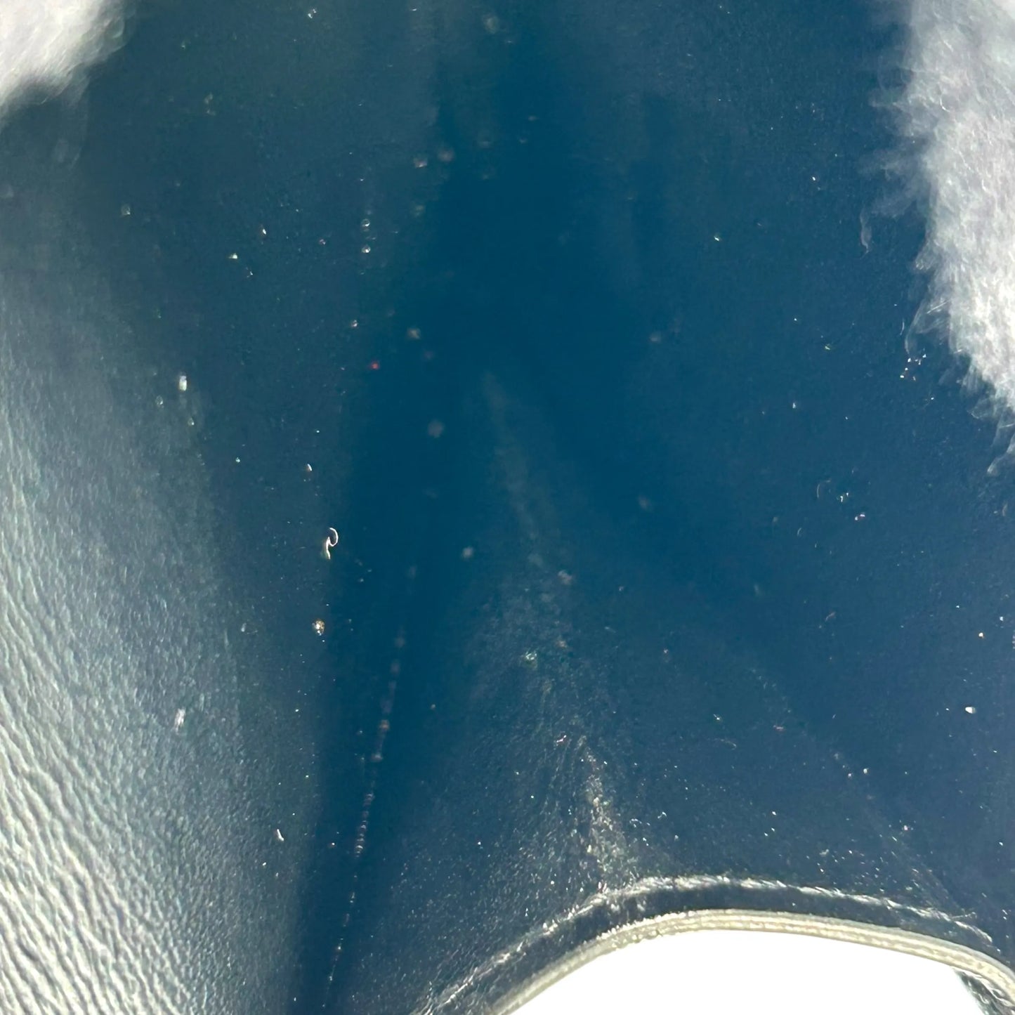 CELINE Triomphe Calfskin Compact Wallet - Black 