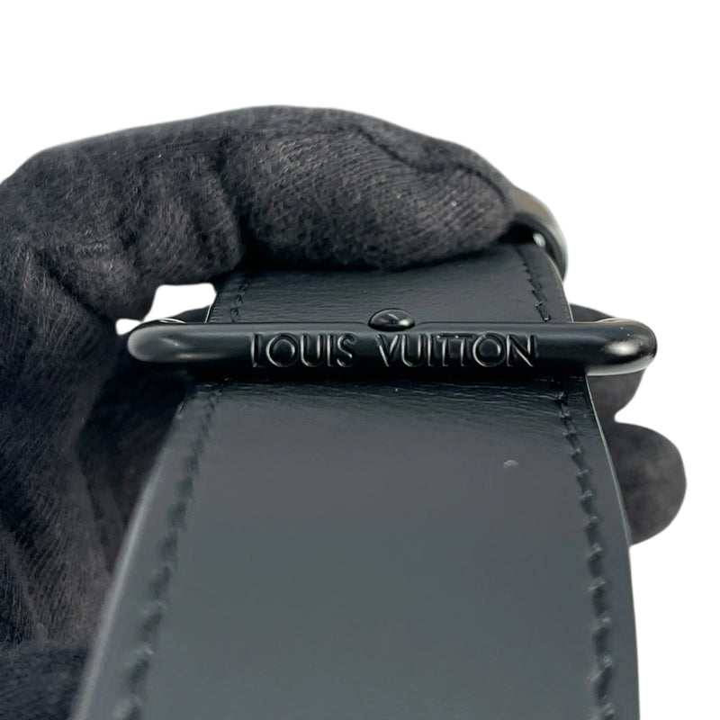 LOUIS VUITTON City Keepall Monogram Seal Shoulder Bag - Black