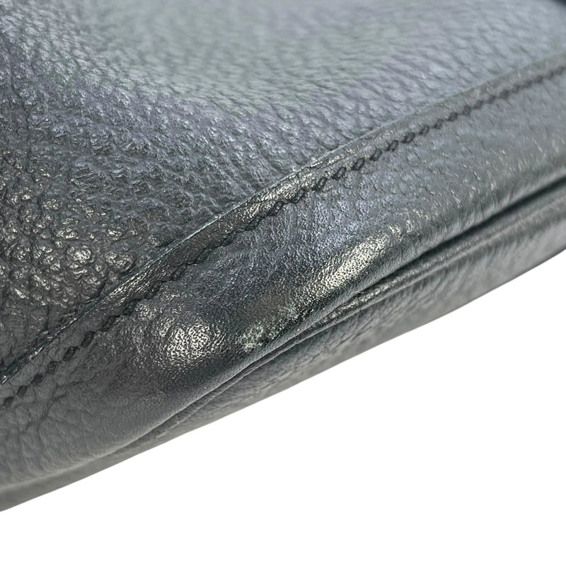 HERMES Garden Party PM Negonda X Stamped Tote Bag - Black