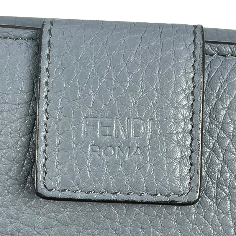 FENDI Peekaboo Continental Long Wallet - Blue 