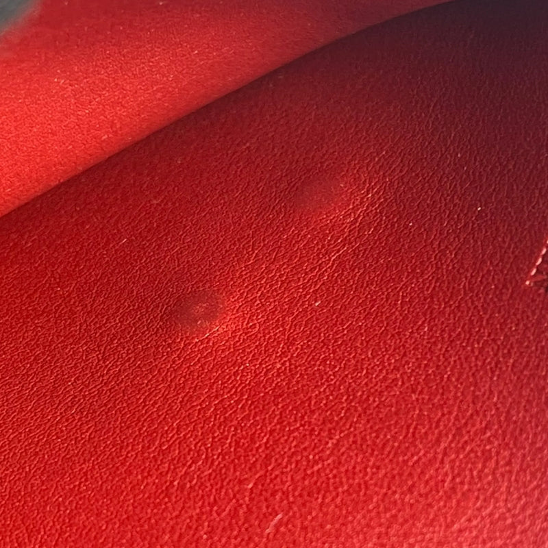 Loewe Calfskin Vertical Compact Wallet - Brown 