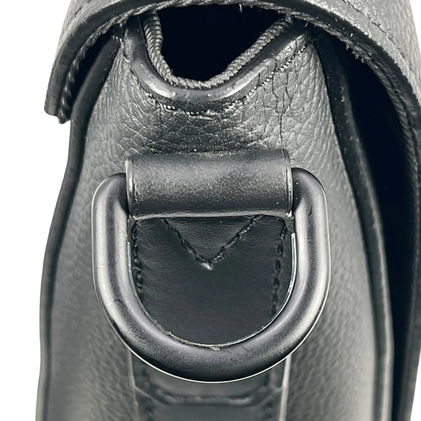 Louis Vuitton テイクオフ メッセンジャー PM カーフレザー ショルダーバッグ - ブラック