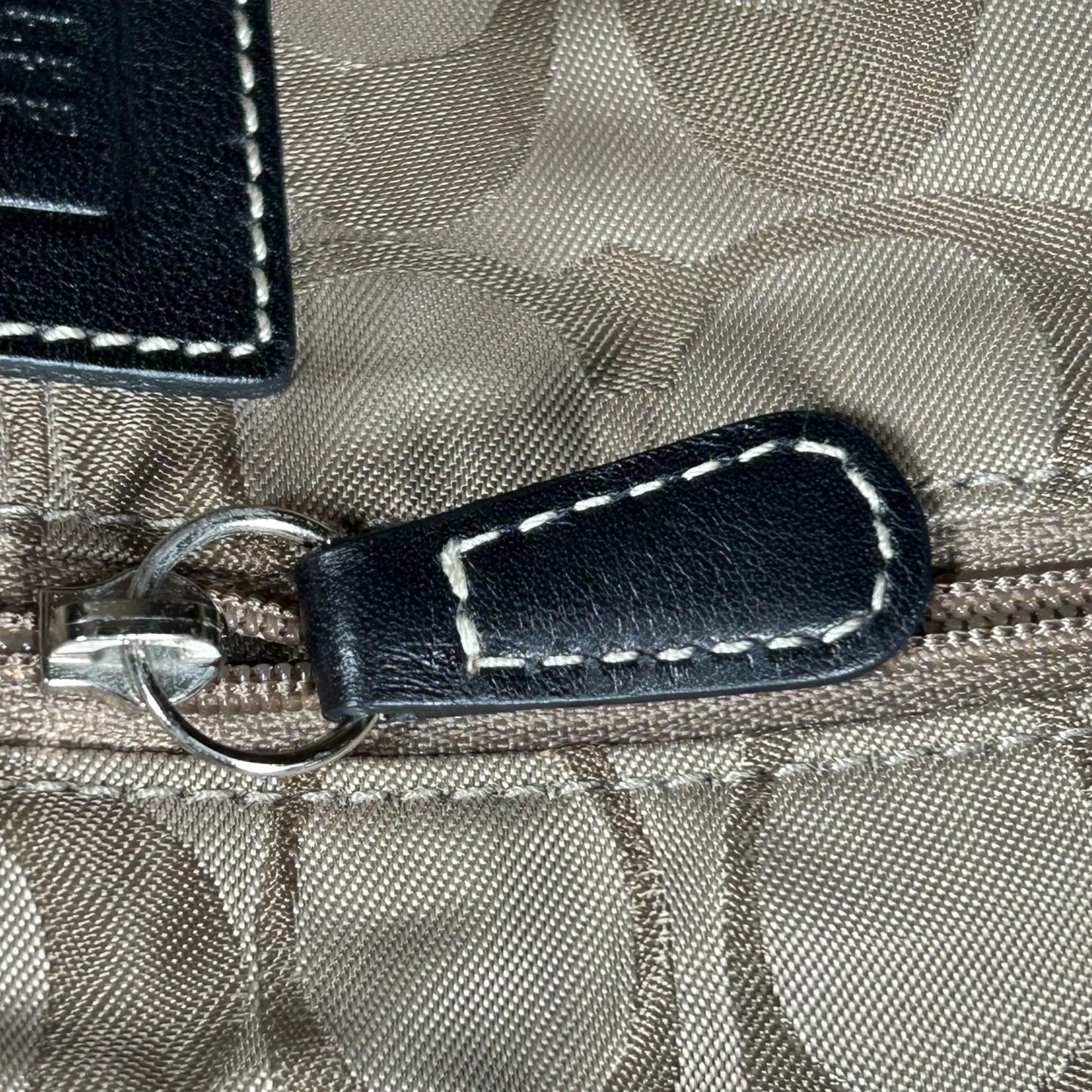 Coach ソーホー クロスボディ メッセンジャー レザー ショルダーバッグ - ブラック