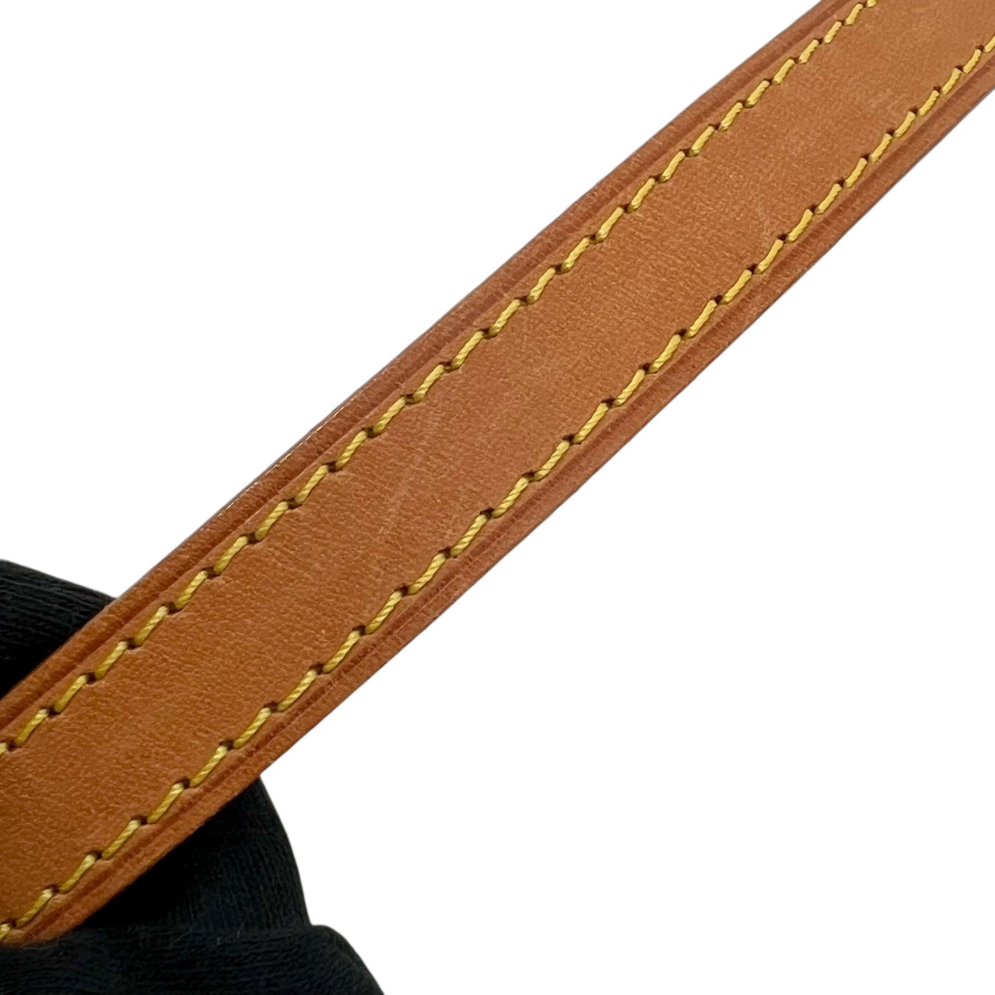 Louis Vuitton Brown Cowhide Leather Strap