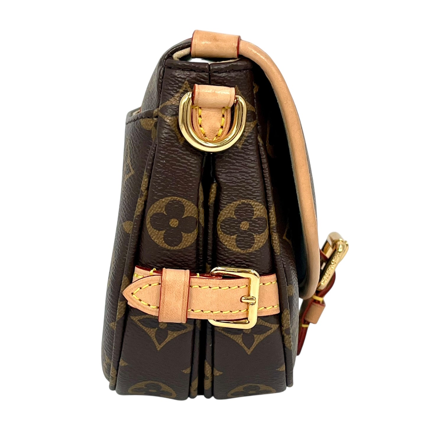 Louis Vuitton Monogram Saumur BB 2way Hand Bag -Brown