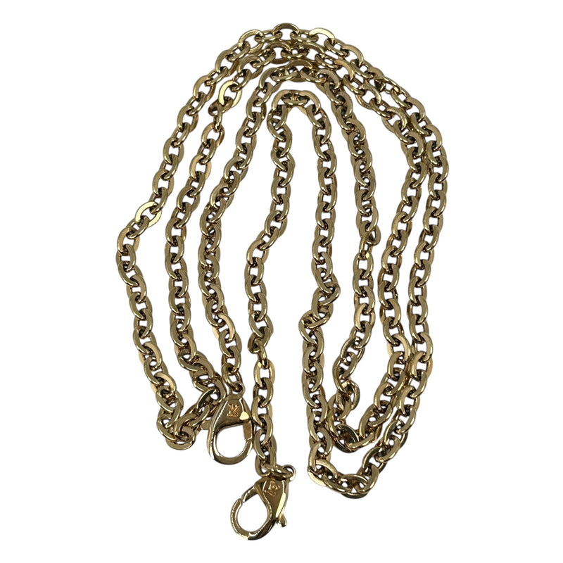 Louis Vuitton Monogram Pochette Week End Chain Wallet - Brown