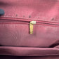CHANEL Chevron V-Stitch Coco Mark Hand Bag