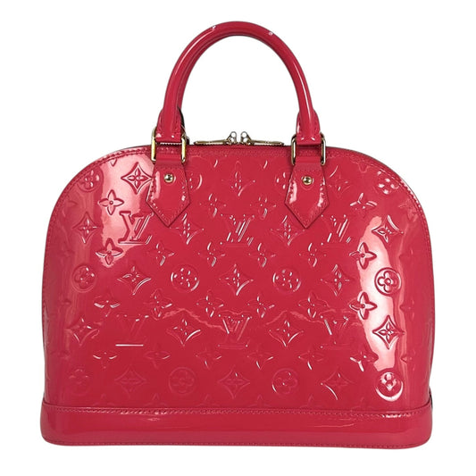 Louis Vuitton Vernis Alma PM Hand Bag - Pink
