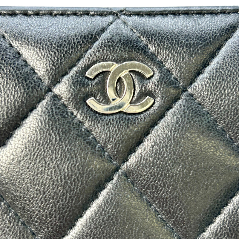 CHANEL Cambon Line Long Wallet - Black