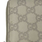 GUCCI Round Zipper Long Wallet - Beige