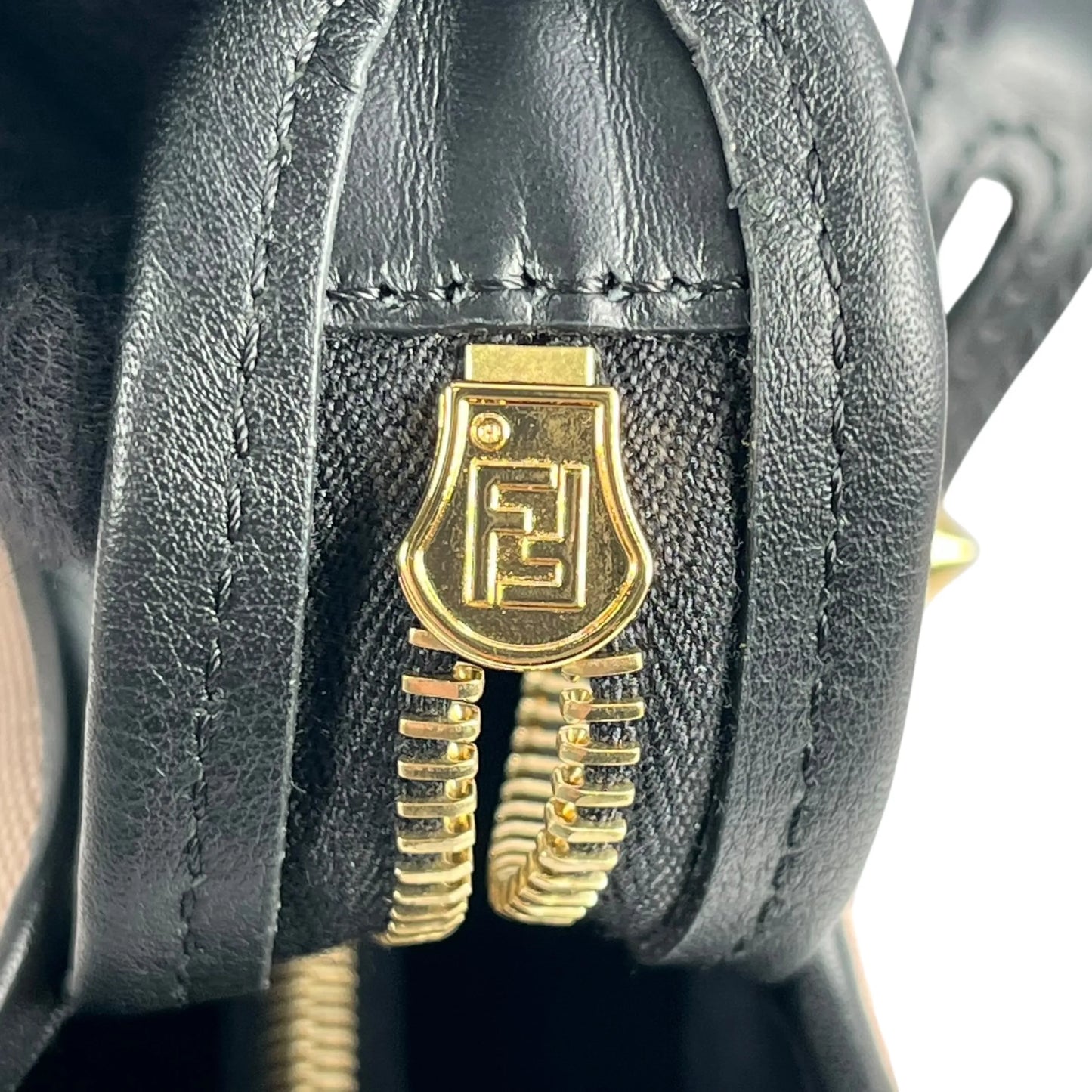FENDI By The Way Medium Canvas × Leather Hand Bag - Pink
