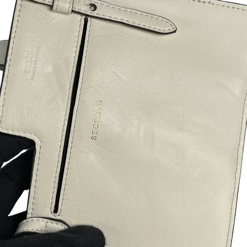 FENDI Phone Case Shoulder Bag - White