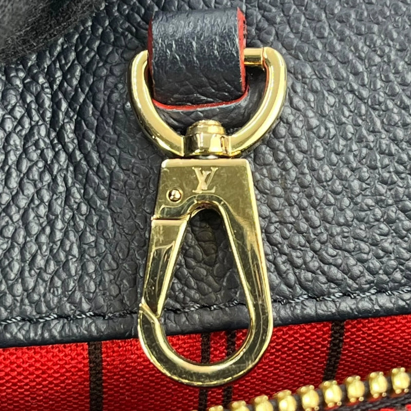 Louis Vuitton Monogram Empreinte Montaigne BB Hand Bag - Navy