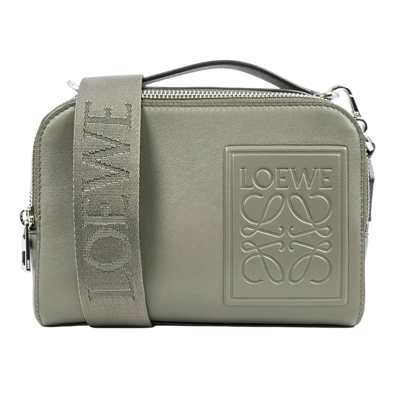 LOEWE Mini Camera Cross Body Bag Shoulder Bag - Khaki – Feed LOEWE Mini Camera Cross Body Bag Shoulder Bag - Khaki – Feed