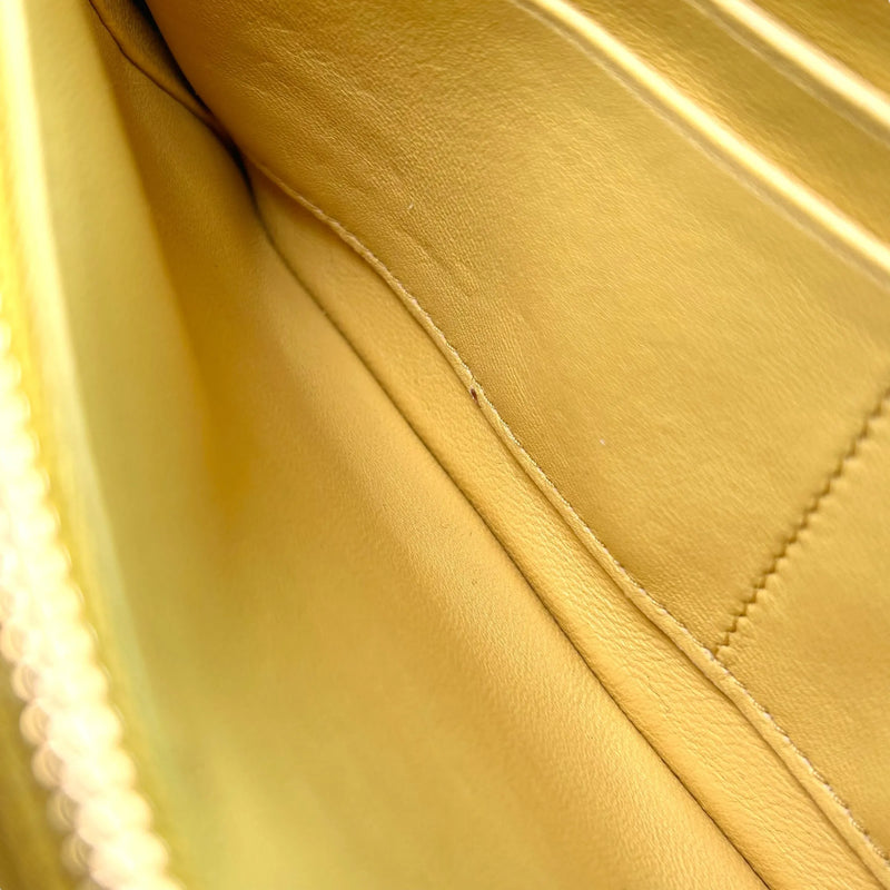 MIUMIU Materasse Long Wallet - Yellow