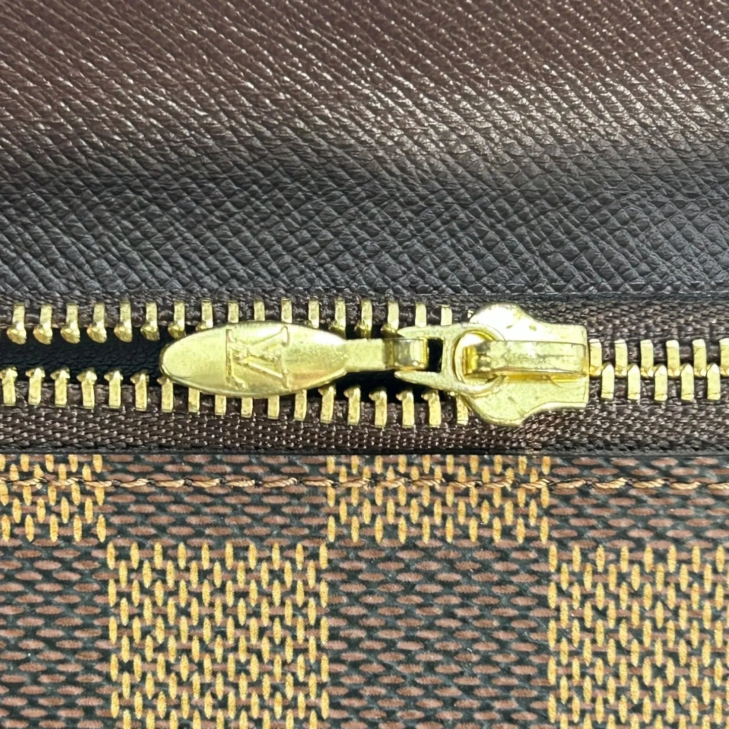 Louis Vuitton Damier Portefeuille Accordion Long Wallet - Brown