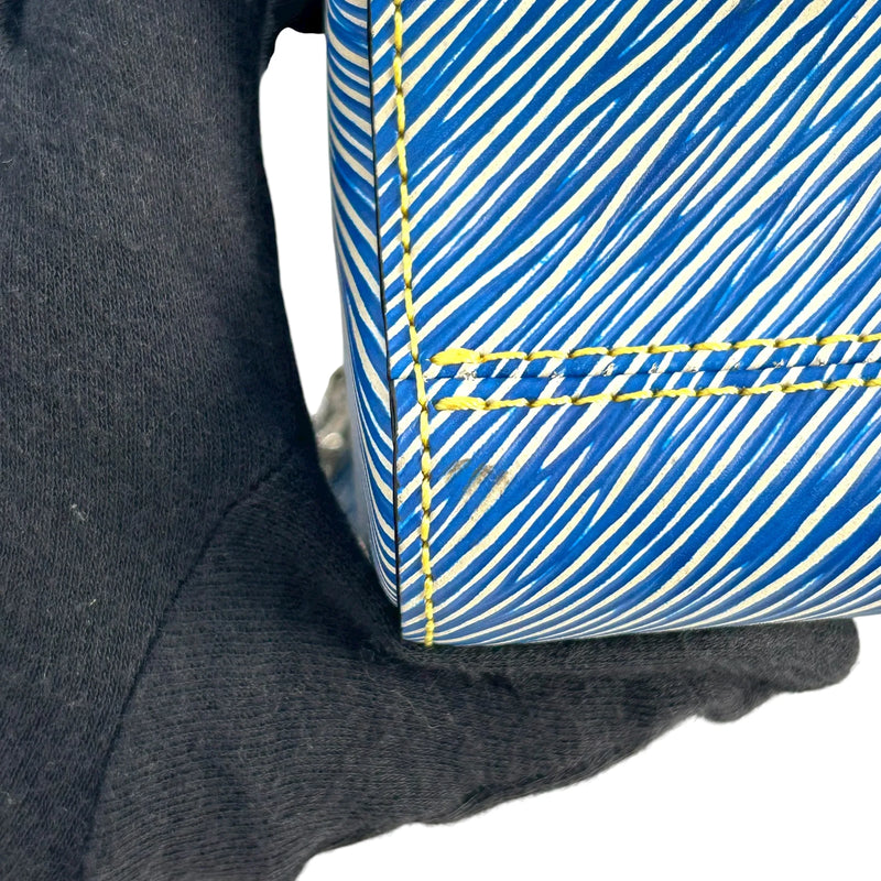 Louis Vuitton Twist MM Epi Leater Light Denim Shoulder Bag - Blue