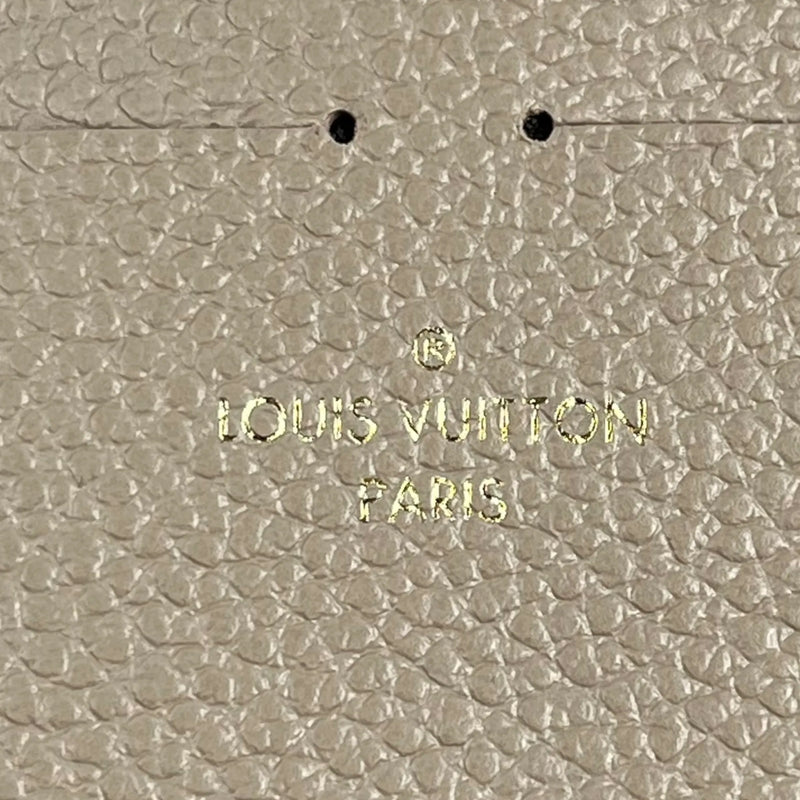 LOUIS VUITTON Pochette Felicie Monogram Empreinte Chain Wallet - Beige