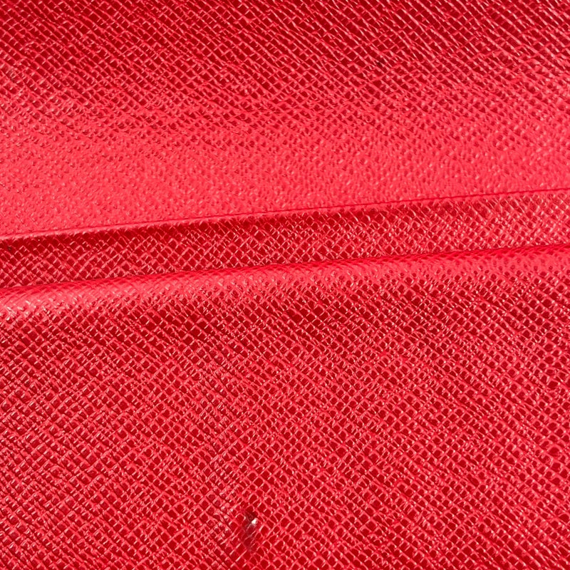 Louis Vuitton ポルトレゾール エテュイ パピエ エピレザー 三つ折り財布 コンパクトウォレット - レッド