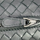 BOTTEGA VENETA Intrecciato Leather Long Wallet - Black 