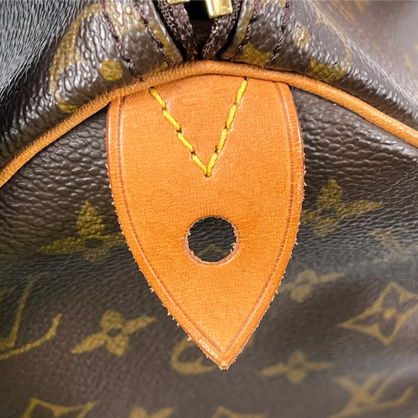 Louis Vuitton スピーディ25 モノグラム キャンバス ハンドバッグ - ブラウン