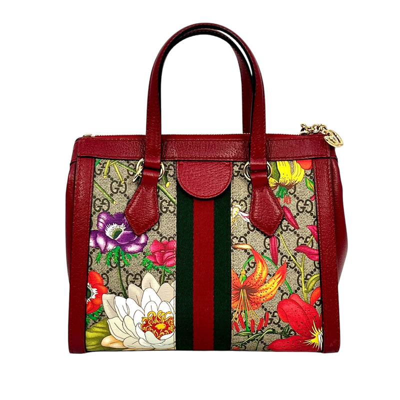 GUCCI Ophidia 2way Hand Bag Red Shoulder Bag